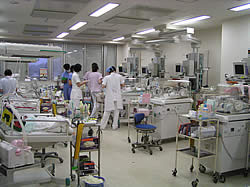 NICUの病室の様子